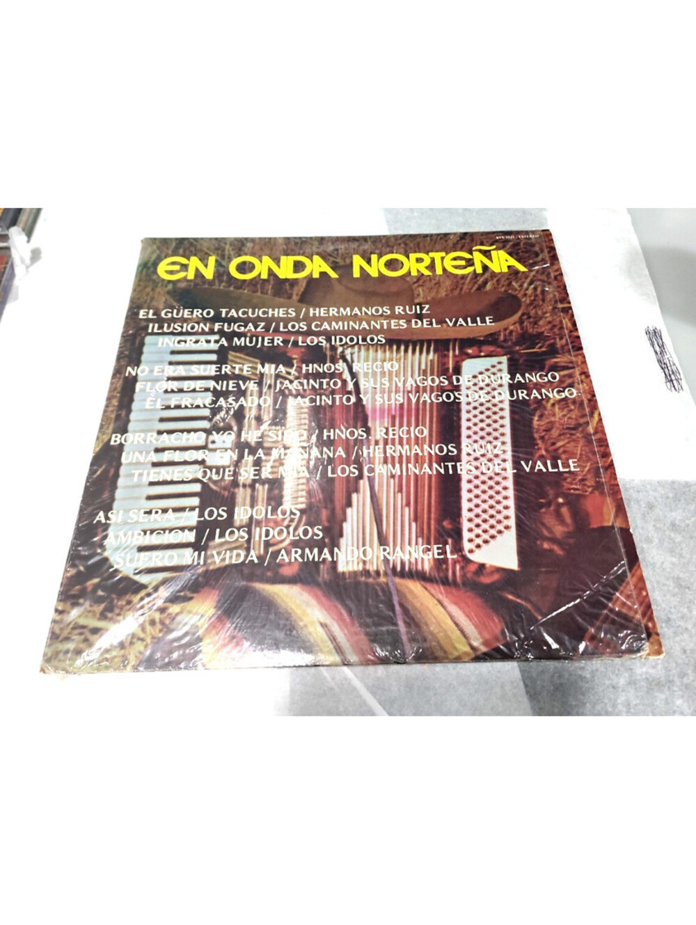 Varios En Onda Norteña Vinyl LP Los Caminantes del Valle Super Sonido STS-1021